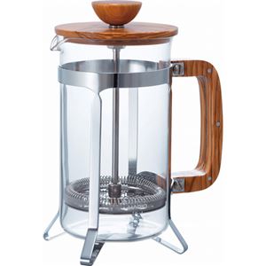 ハリオ カフェプレス・ウッド CPSW-4-OV 600ml