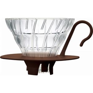 （まとめ買い）ハリオ V60耐熱ガラス透過ドリッパーN01 VDGN-01CBR×4セット