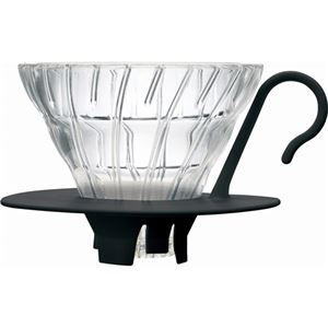 （まとめ買い）ハリオ V60耐熱ガラス透過ドリッパーN01 VDGN-01B×4セット