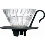 （まとめ買い）ハリオ V60耐熱ガラス透過ドリッパーN01 VDGN-01B×4セット