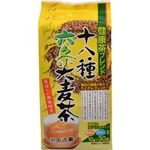 （まとめ買い）上辻園 十八種六条大麦茶ティーバッグ 10g×30袋×17セット