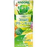 （まとめ買い）【ケース販売】カゴメ 野菜生活100 30品目グリーンサラダ 200ml×24本×2セット