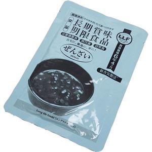 （まとめ買い）LLF食品 長期賞味期限食品 ぜんざい150g×25セット