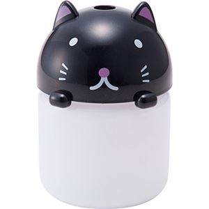 （まとめ買い）スリーアップ アニマル アロマ 超音波式加湿器 車載/USB対応 くろねこ HF-1419-KN×2セット