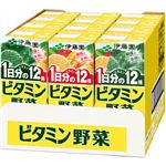 （まとめ買い）【ケース販売】伊藤園 1日分のビタミン12種 ビタミン野菜 200ml×12本×3セット