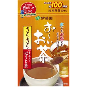 （まとめ買い）伊藤園 おーいお茶 お-いお茶さらさらほうじ茶 80g×4セット - 拡大画像