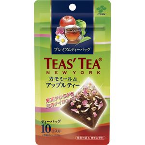 （まとめ買い）伊藤園 プレミアムティーバッグ TEAS'TEA カモミール&アップルティー 2g×10袋×11セット