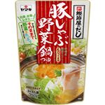 （まとめ買い）ヤマキ 鰹節屋のだし 豚しゃぶ野菜鍋つゆ 750g×9セット