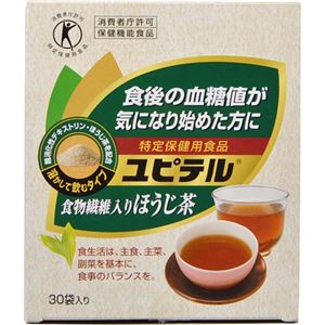 ユピテル食物繊維入りほうじ茶 8.3g×30袋