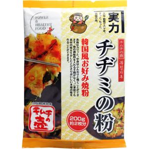 （まとめ買い）徳山物産 キムチの壺 チヂミ粉 200g×18セット