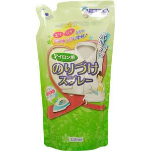 （まとめ買い）マルフク アイロン用のりづけスプレーつめかえ用 350ml×9セット
