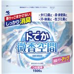 （まとめ買い）ドでか微香空間 ほのかなせっけんの香り つめ替用 1500g×3セット