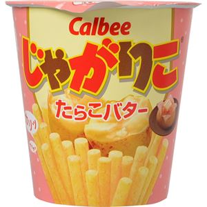 （まとめ買い）【ケース販売】カルビー じゃがりこ たらこバター 52g×12袋×3セット