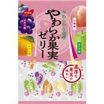 （まとめ買い）【ケース販売】ノーベル やわら果実ゼリー 230g×6袋×3セット