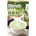 （まとめ買い）ブレンディ スティック 抹茶オレ 12g×7本×20セット