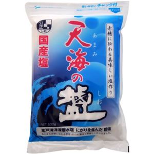 （まとめ買い）天海の塩500g×13セット