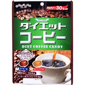 （まとめ買い）【ケース販売】ダイエットコーヒーキャンディー 80g×6袋×6セット