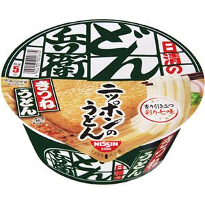 （まとめ買い）【ケース販売】日清のどん兵衛 きつねうどん(西) 95g×12個×3セット