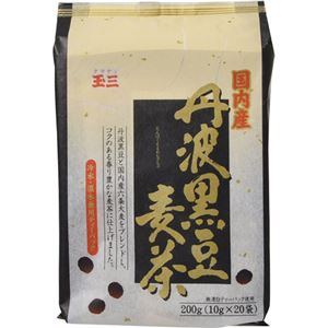 （まとめ買い）玉三 丹波黒豆麦茶 10g×20袋×19セット