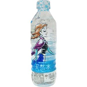 （まとめ買い）【ケース販売】ブルボン アナと雪の女王天然水 500ml×24本×2セット