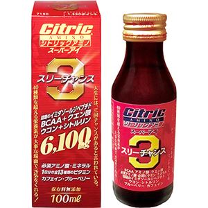 （まとめ買い）シトリックアミノ スーパーアイ スリーチャンス 100ml×3セット