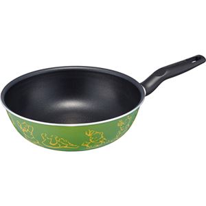 ティファール くまのプーさん ウォックパン 22cm グリーン A65975