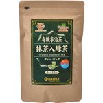 （まとめ買い）播磨園 有機 宇治抹茶入緑茶ティーバッグ 3g×12袋×10セット