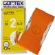 (まとめ買い)GONTEX 膝貼足2+ GTCT012HOR オレンジ 幅10cm×長さ55cm 膝や太腿サポート用カットテープ×5セット