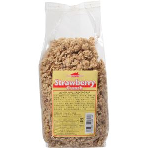 （まとめ買い）カントリーファーム ストロベリークランチ 500g×7セット