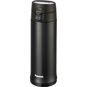 ピーコック ステンレスボトル コンパクトマグ AML-50 B ブラック 0.5L