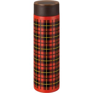 ピーコック ステンレスボトル マグタイプ FJK-50 トラッドチェックレッド 0.5L