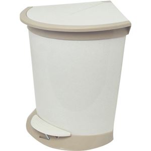 （まとめ買い）フットペダル ダストボックス ファンタイプ 5L×2セット