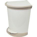 （まとめ買い）フットペダル ダストボックス ファンタイプ 5L×2セット