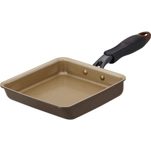 （まとめ買い）evercook(エバークック) 玉子焼き ブラウン EFPTNBR×2セット