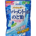 （まとめ買い）【ケース販売】カンロ ノンシュガースーパーメントールのど飴 80g×6袋×6セット