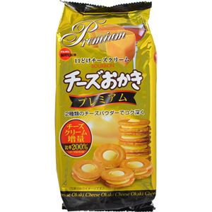 （まとめ買い）【ケース販売】ブルボン チーズおかきプレミアム 12枚×6袋×4セット