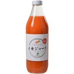 （まとめ買い）イー・有機生活 にんじんジュース(りんご入り) 1000ml×6セット