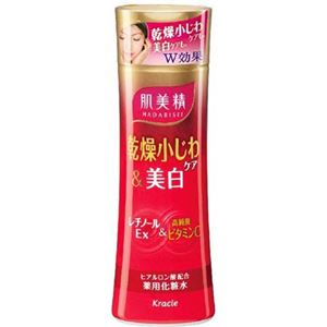 （まとめ買い）肌美精 乾燥小じわケア&美白 薬用化粧水 180ml×3セット