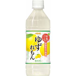 【ケース販売】ダイドー 和果ごこち ゆずれもん 500ml×24本