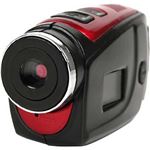 （まとめ買い）スポーツアクションカメラ ZERO-AMC1108 ブラック×レッド×2セット