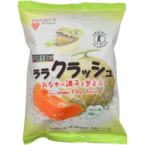 （まとめ買い）【ケース販売】蒟蒻畑 ララクラッシュ メロン味 24g×8個入×12袋×4セット