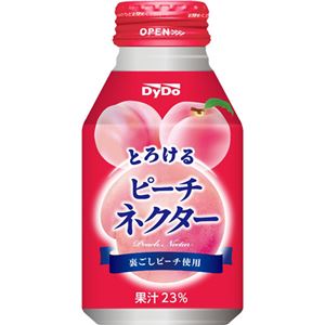 （まとめ買い）【ケース販売】ダイドー とろけるピーチネクター 270g×24本×2セット