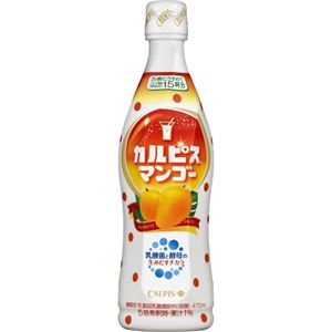 （まとめ買い）カルピス マンゴー 希釈タイプ 470ml×6セット