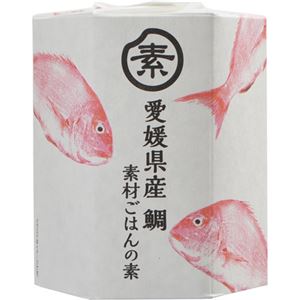 （まとめ買い）K&K 素材ごはんの素 愛媛県産 鯛 200g×5セット