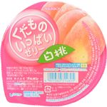 （まとめ買い）【ケース販売】【期間限定】ブルボン くだものいっぱいゼリー白桃 160g×12個×3セット