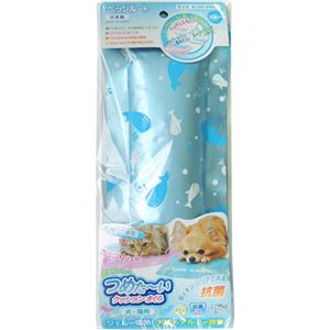 （まとめ買い）【数量限定】つめたーいクッションまくら抗菌 くじら ブルー×5セット