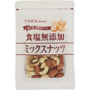 （まとめ買い）TON'S 食塩無添加ミックスナッツ 78g×12セット