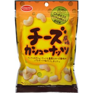 （まとめ買い）共立食品 チーズ風味カシューナッツ 90g×17セット