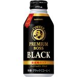 （まとめ買い）【ケース販売】サントリー BOSS(ボス) プレミアムボス ブラック 400g×24本×2セット