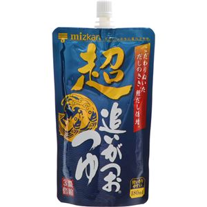 （まとめ買い）ミツカン 超追いがつおつゆ 180ml×13セット